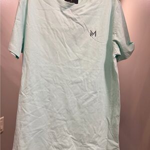 Mint Green Men's Short Sleeve Tee